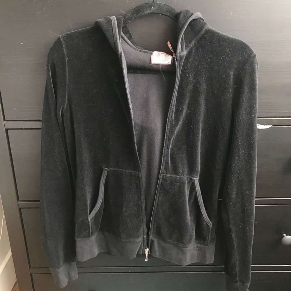 Authentic Black Juicy Couture Jacket